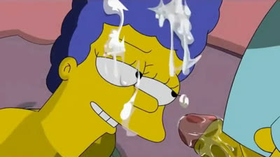 400px x 224px - Homer gives Marge a facial - SuperPorn
