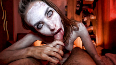 Horror with pleasure on Halloween night