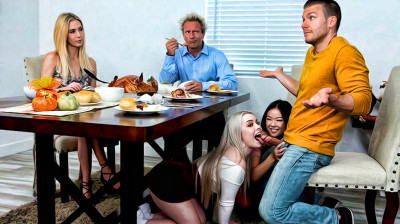 Giving thanks for his dick