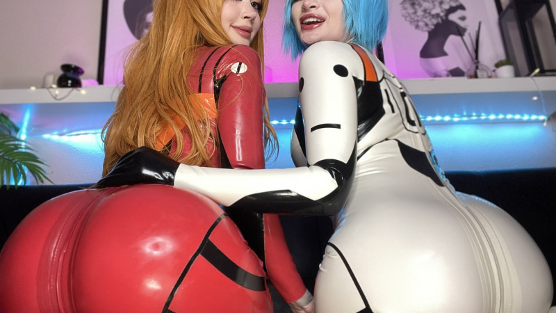 Lesbian Latex Hentai Cum - Latex cosplay - SuperPorn
