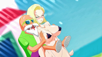 Android 18 fools poor Krillin